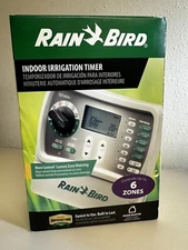 RAIN BIRD INDOOR IRRIGATION TIMER MODEL #SST-600IN