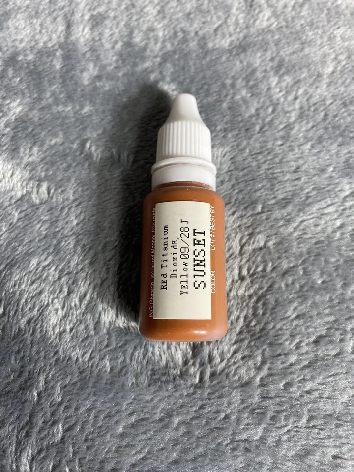 BioTouch Permanent Makeup Micro Pigment SUNSET Tattoo Color Ink 15 mL 0.5 Oz - Image 3 of 4