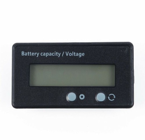 12V 24V 36V 48V Säure Blei Lithium Batterie Kapazität Anzeige Tester Voltmeter - Bild 4 von 9