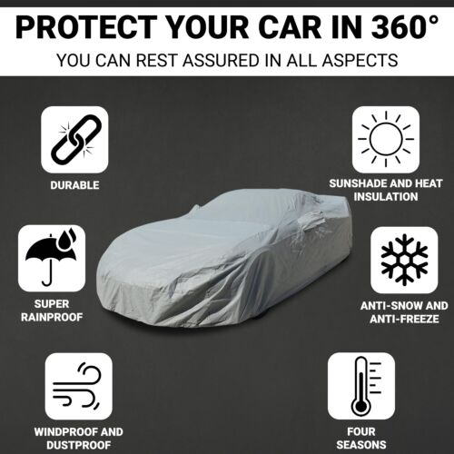 USA Premium Car Cover For HONDA Accord Civic Clarity Crosstour CR-V CR-Z Del Sol - Picture 2 of 21