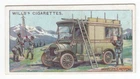 TELEGRAPHY: Vintage 1916 ITALY World War 1 Vehicle Card Italian WIRELESS MOTOR