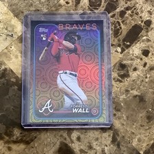 2024 Topps Series 2 Holiday Parallel - 391 Forrest Wall  Atlanta Braves RC B-17