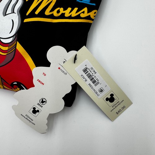 Disney Mickey Mouse Black Big Kids Sweatshirt Crewneck Unisex Pullover XS (6/6X) - Picture 11 of 12