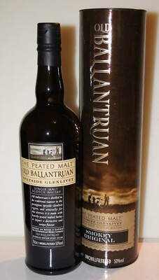 Old Ballantruan 50% The Peated Malt Speyside Glenlivet  L22. Tomintoul 2022 0.7L