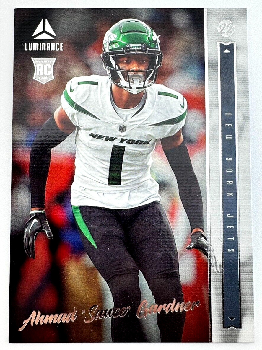 2022 Panini Chronicles - Luminance Update Rookies #208 Ahmad Sauce Gardner (RC)