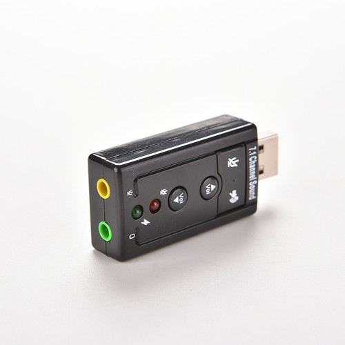 Universal USB 2.0 External Speaker 3D 7.1 Channel Audio PC Sound Card AdapteF#DT - Photo 5/5