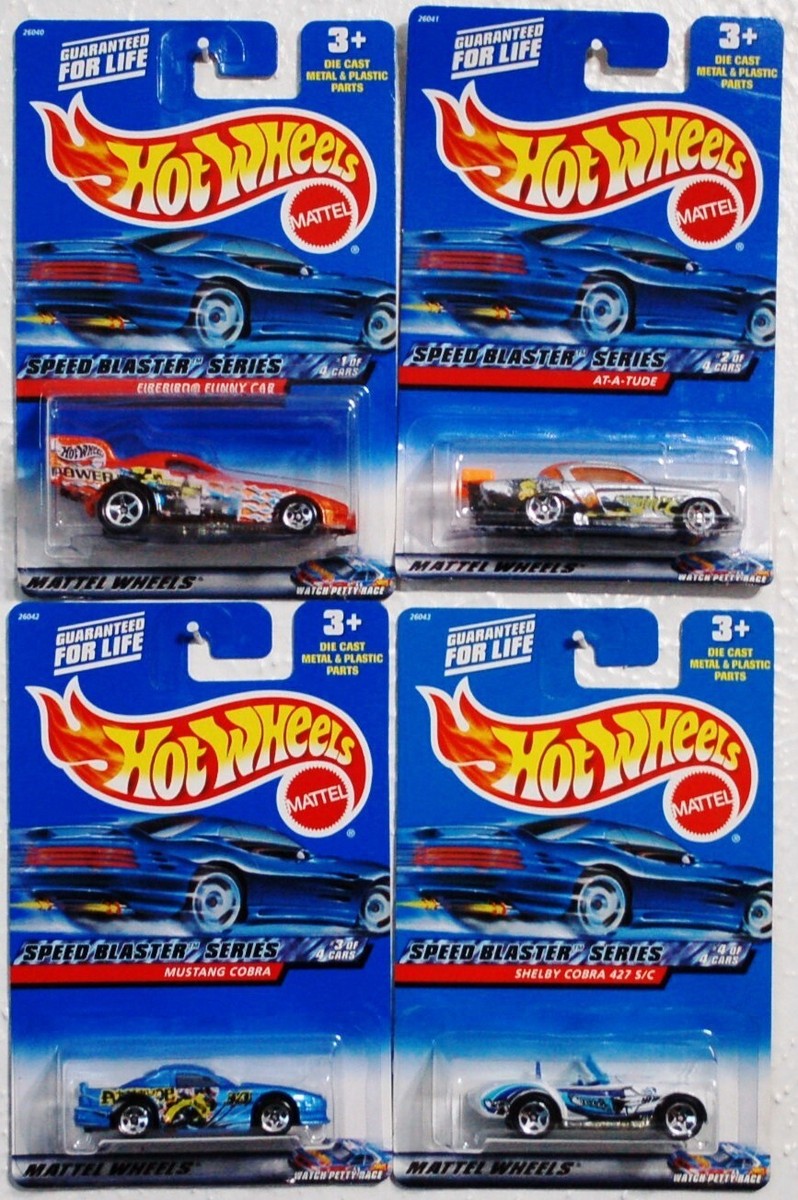 1999, HOT WHEEL, SEEIN' 3-D SERIES, 4 PACK # 009-012 | eBay