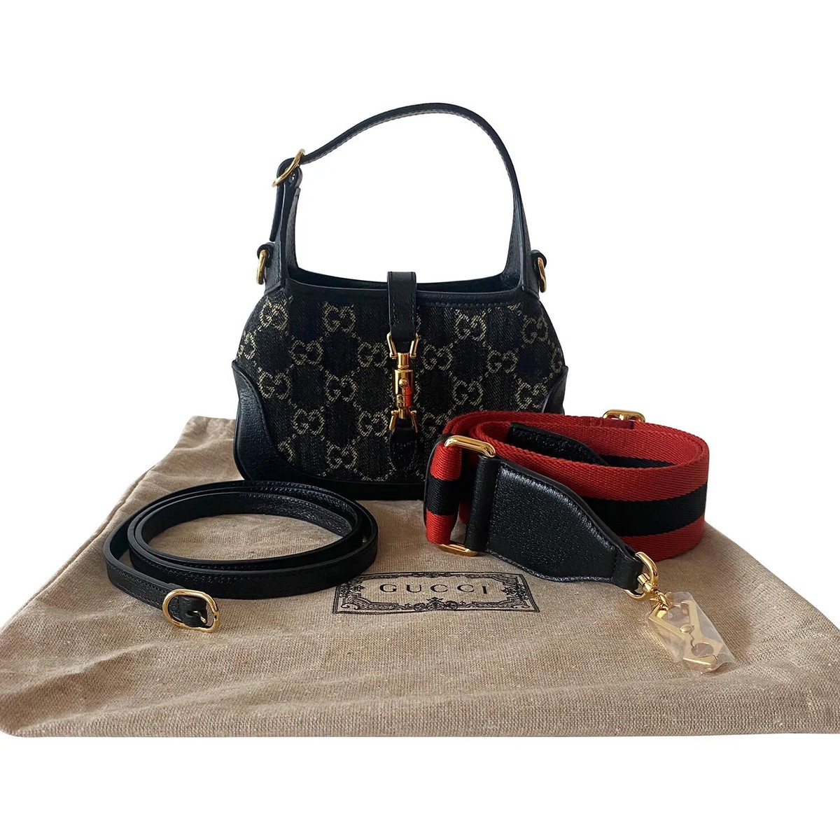ショルダーバッグ・ポシェット Gucci Jackie 1961 Mini Bag Gucci GG Jackie 1961 Mini Shoulder Bag | eBay