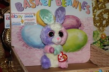 TY BEANIE BOOS BLOOM THE EASTER BUNNY.6".2015 RELEASE.MWNMT.RETIRED.NICE GIFT 
