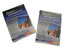 Glossy Photo Paper For Ink Jet Printers 4”x6” Special Moments 2/20 Count Boxes