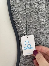 NWT Orzbow Baby Stroller Liner Gray Reversible Replacement Soft Cozy Gorp Core