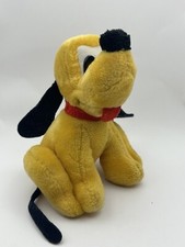 Vintage Disney Parks Plush 8  Pluto Walt Disney World Disneyland