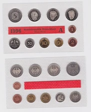 Federal Republic of Germany circulation coin set 1996-A-state coin Berlin uncirculated (165688)
