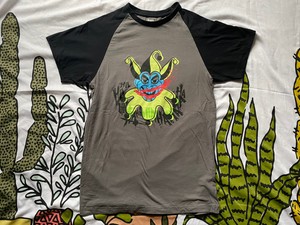 Joker Card Logo Two Tone T Shirt Size Xl Batman Comics Dc Villain Ebay