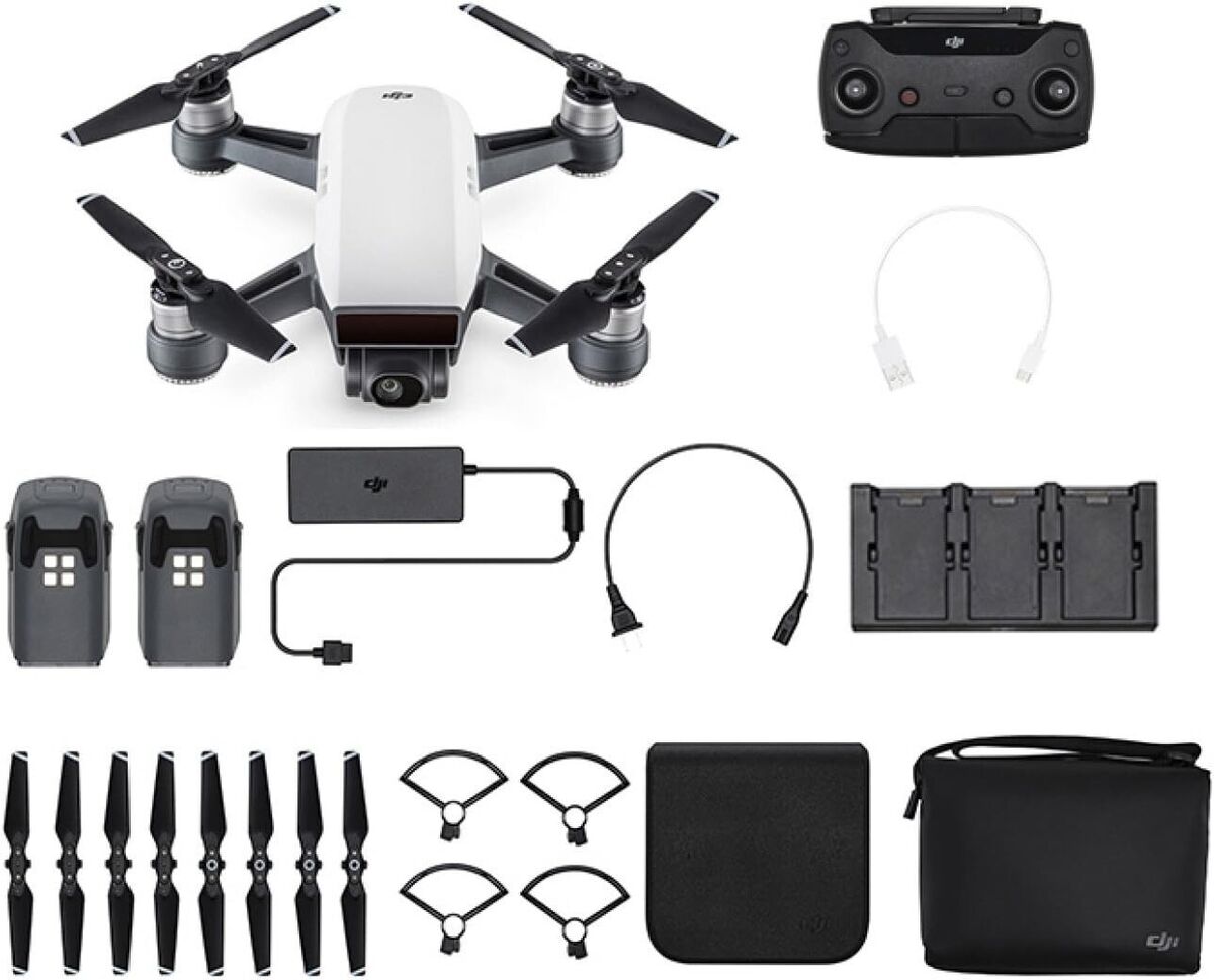 DJI Spark Fly More Combo Alpine White | eBay DJI Spark Fly More Combo Alpine White | eBay