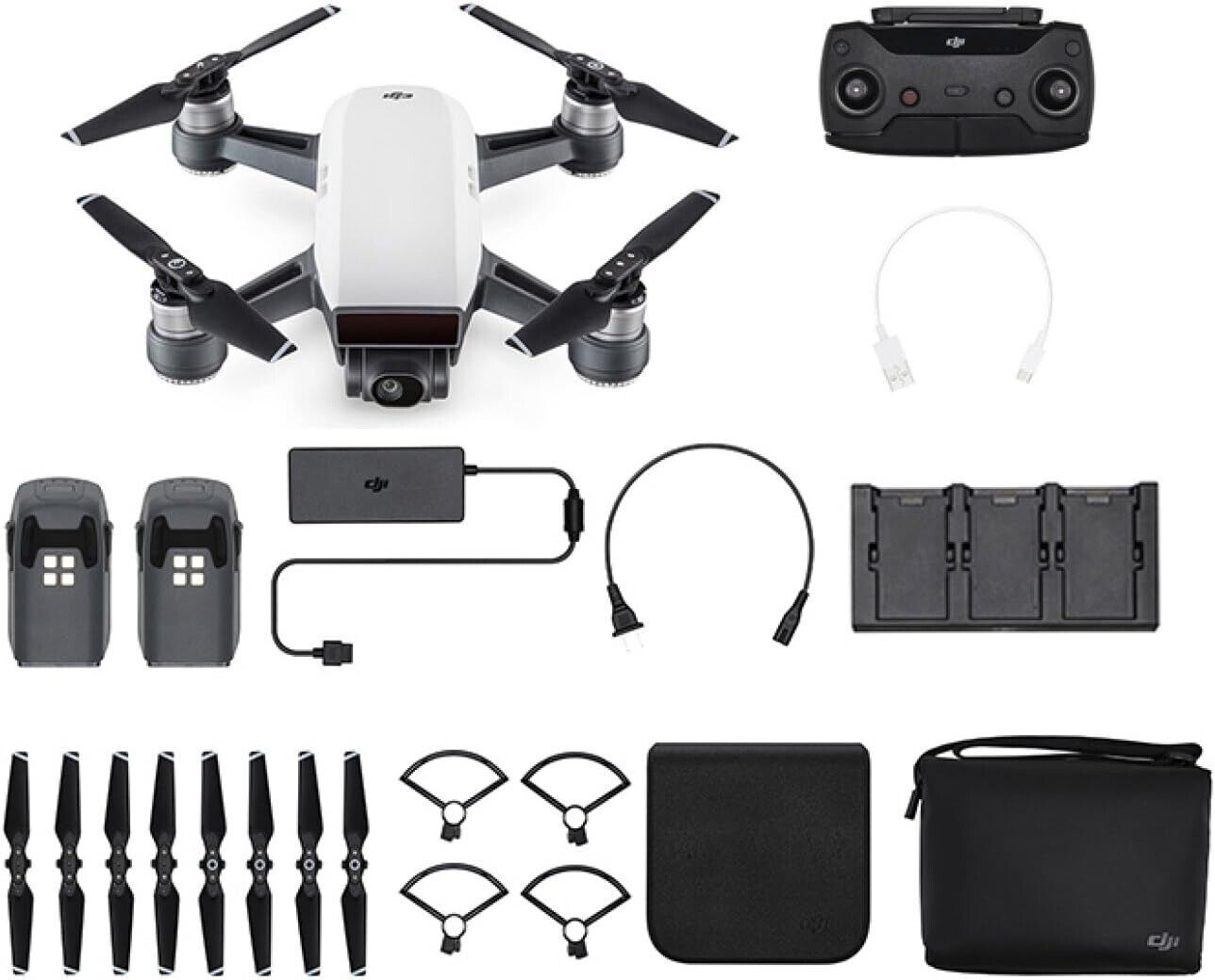 DJI Spark Fly More Combo Alpine White