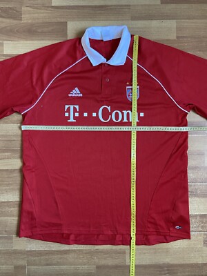 BAYERN MUNICH 2005 2006 HOME FOOTBALL SHIRT SOCCER JERSEY ADIDAS