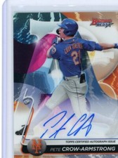 2020 Bowman's Best Baseball Best of 2020 Autograph #B20-PC Pete Crow-Armstrong