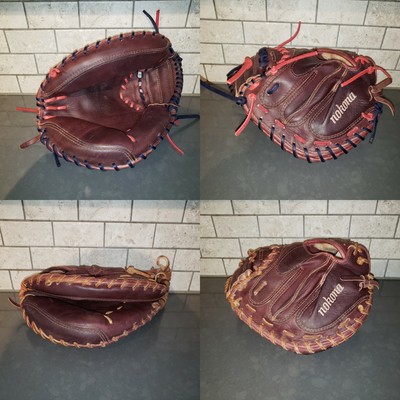 cleaning a baseball glove