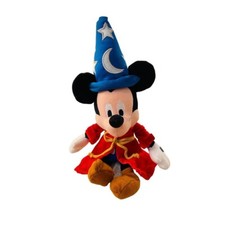 Disney Fantasia 2000 Sorcerer Micky Mouse 12" Plush Stuffed Figure