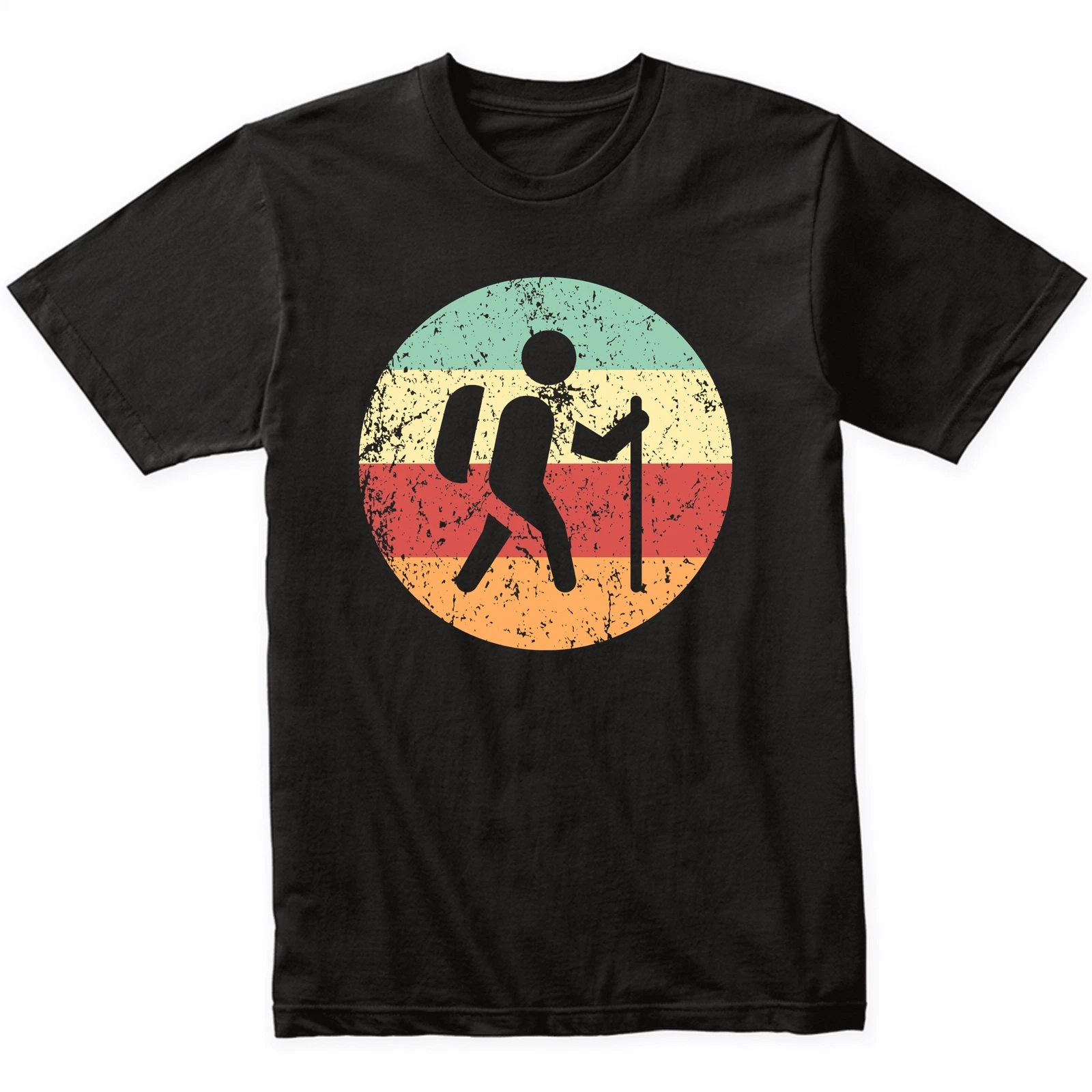 Hiking Shirt - Retro Hiker Icon T-Shirt - Retro Colors
Opens in a new window or tab