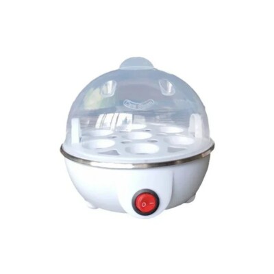 Egg Cooker, Black Color - Perfect Boil, Poach, or Steam 7 Eggs Electric Cooker