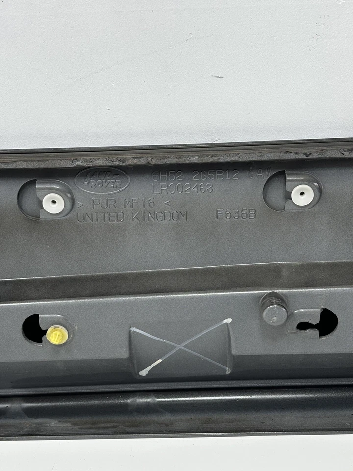 08-14 LAND ROVER LR2 DERECHA/PASO PUERTA DELANTERA MOLDURA OEM NEGRO Foto 3 de 4