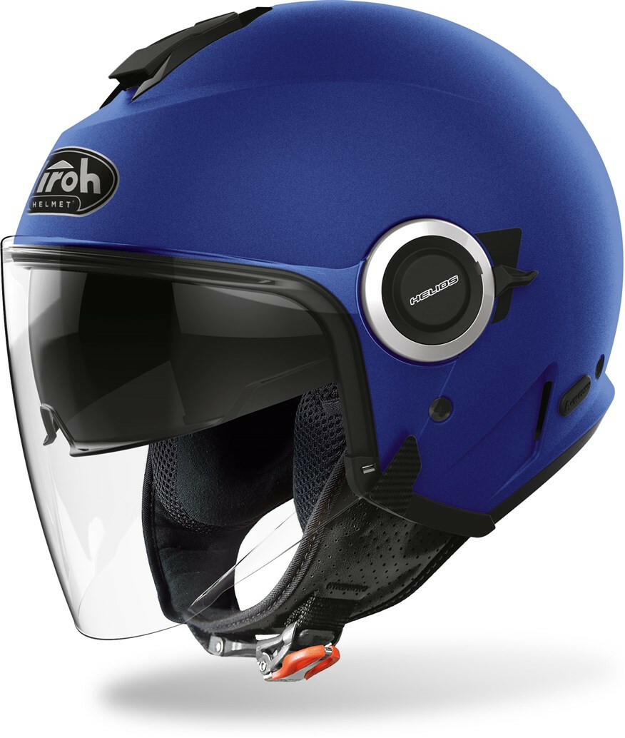 CASCO HELMET JET HELIOSCOLOR BLU OPACO AIROH SIZE MC