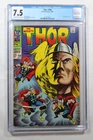 Thor #158 CGC Graded 7.5 White pages Marvel Comics 11/68 Origin of Thor Retold