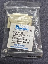 D-Sub DB25 25 Pin Feale to DB9 9Pin Male Molded Adapter RS232 Printer AT Modem