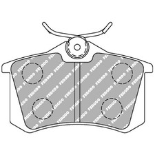 Satz Bremsbeläge Bremsklötze hinten für Opel Corsa F P2JO Crossland X | 26220