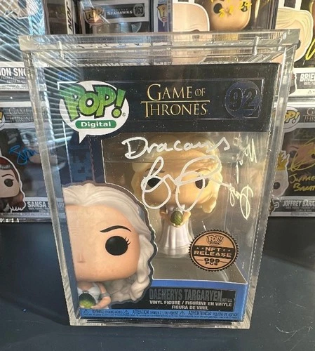 Funko Pop!: Game Of Thrones - Daenerys Targaryen Grail signed Emilia Clarke SWAU