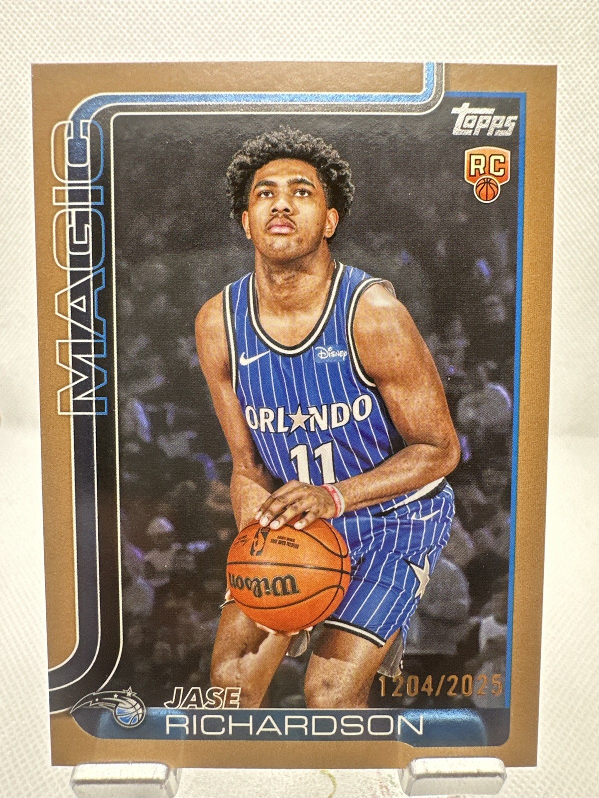 2025-26 Topps - Jase Richardson #225 Gold /2025 (RC)