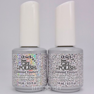 2 Brand New IBD Just Gel Nail Polish - Canned Couture - Full Size