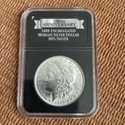 1889 US Morgan 90% Silver Dollar In PCS Genuine Uncirculated Holder