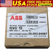 RVC-12/1-5A ABB Power Factor Controller RVC 12 1-5A Brand New Box