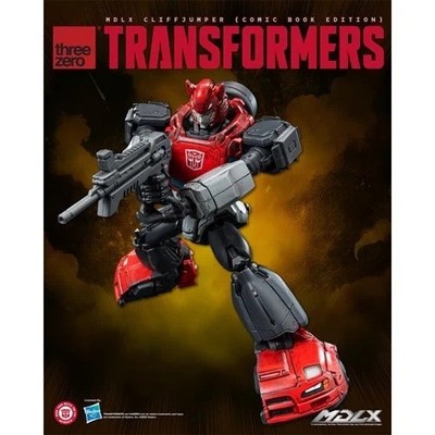 ThreeZero Transformers Cliffjumper Comic Edition MDLX Actionfigur Blau