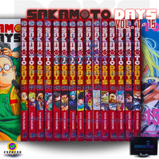 Sakamoto Days Volume 1-15 Manga English Full Set Comic Books New by Yuto Suzuki