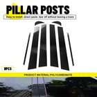 For Toyota 2018-2024 Camry Carbon Fiber Pillar Post Door Trim Window Accessories