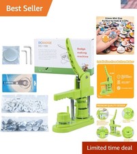 Button Maker Machine 32mm 1.25 in for DIY Gift,Installation-Free Pin Maker Ma...
