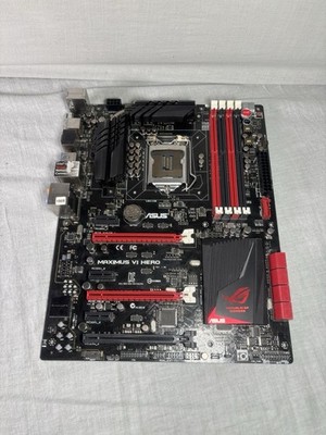 ASUS Maximus VI Hero Z87 LGA1150 ATX Motherboard   Untested / No CPU
