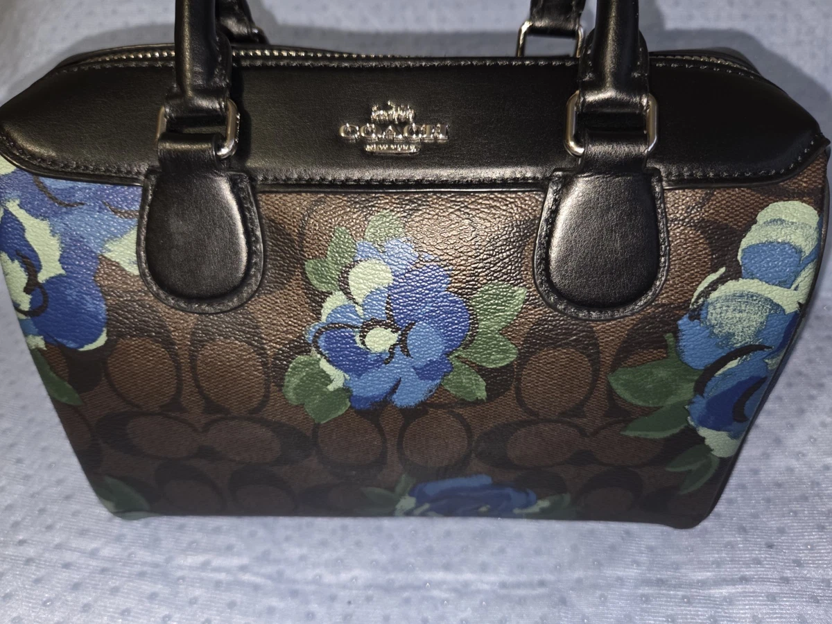 Coach Blue Floral Bags & Handbags for Women for sale | eBay