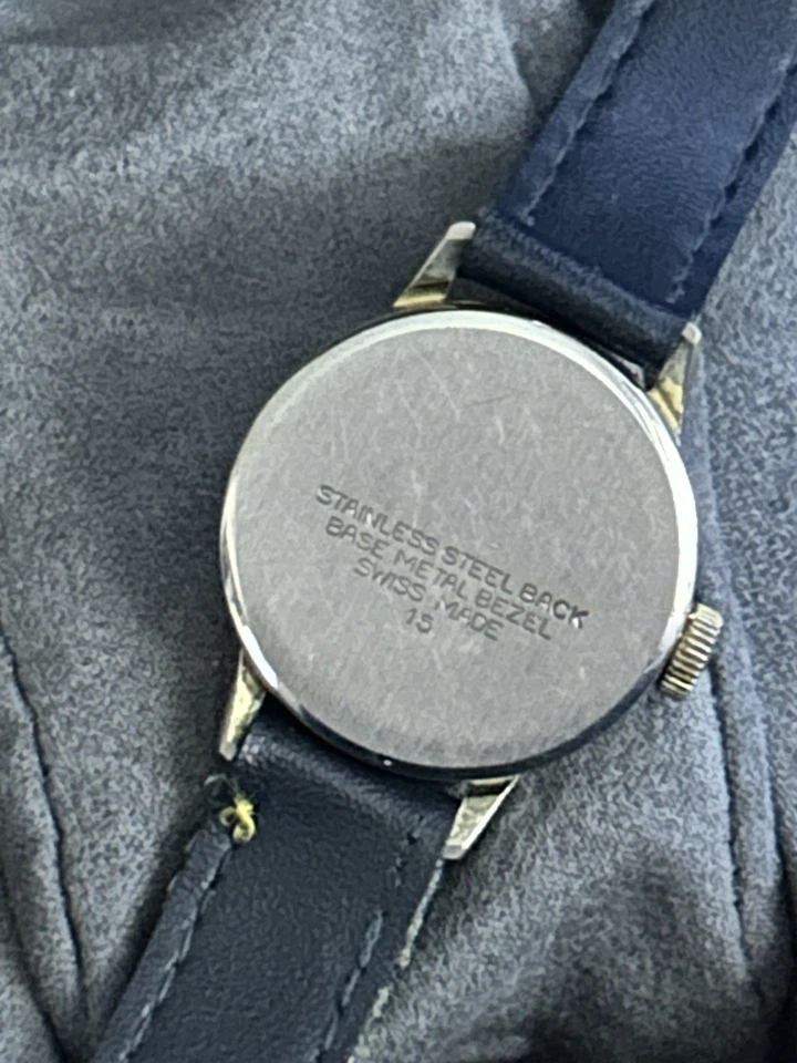 1977 DC Comics Wonder Woman 177 Dabs & Co 26mm Mechanical Wind Watch 6" running - Image 3 of 3