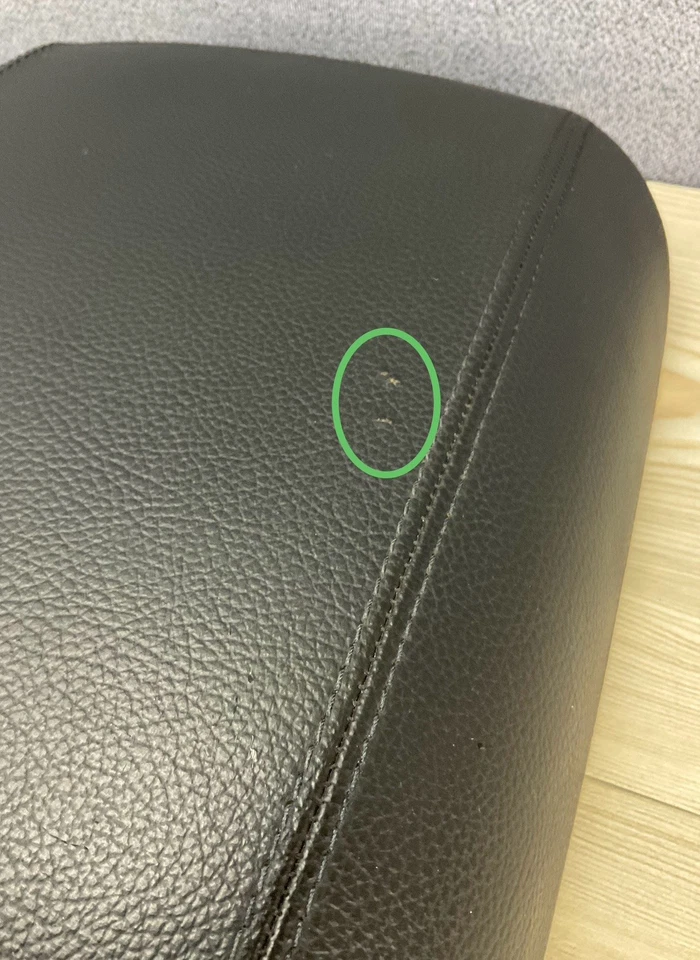 ⭐️Tapa/reposabrazos consola central Mercedes-Benz R350 2006-2012. Cuero negro. OEM. Foto 4 de 4