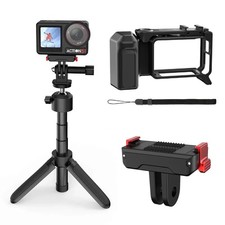 For DJI Osmo Action 5 Pro 4 3 Camera Mount Adapter Handheld Case Cover Hand Grip