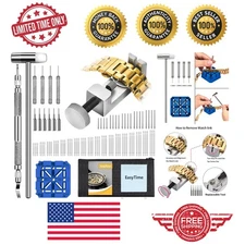 Watch Link Remover Kit - 108 Spring Bars & Multi-tools for Enthusiasts