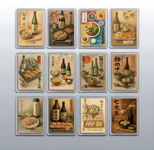 Japanese Sushi Fridge Magnet – Kitchen Refrigerator Decoration Set