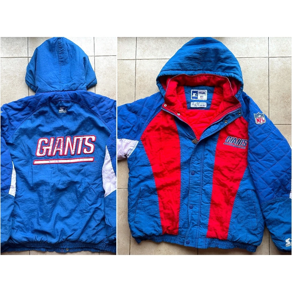 Starter New York Giants Sports Fan Jackets for sale | eBay