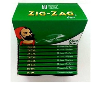 Zig Zag Green King Size Slim Zigarettenpapier