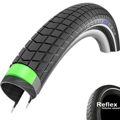 Schwalbe Reifen 55-559 Big Ben Plus Performance DD GreenGuard E-50, Draht, Addix